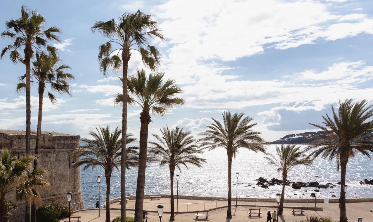 Vue Mer Et Remparts. Entre Vieille Ville Et Plages Antibes Kültér fotó